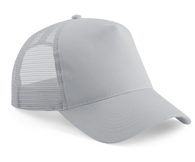 Junior Trucker Cap Light Grey - Beechfield