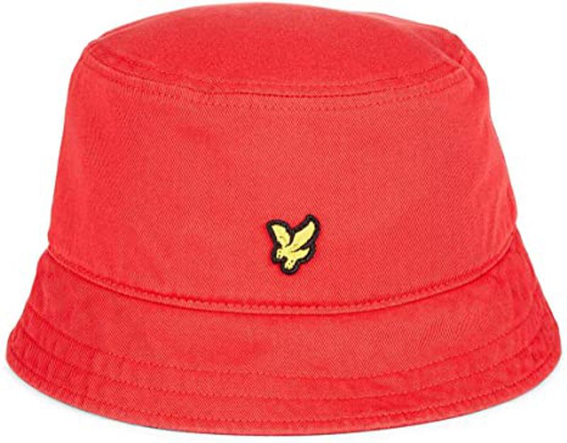 Cotton Twill Gala Red Bucket Hat från Lyle & Scott hos oss