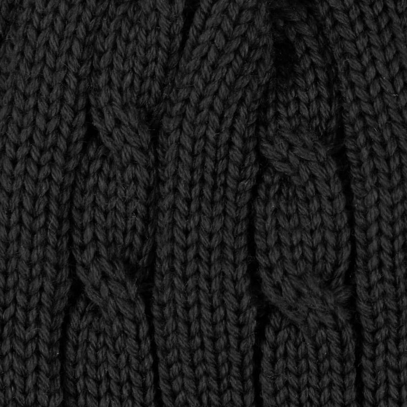 Stetson Georgia Wool Knit Beanie Black