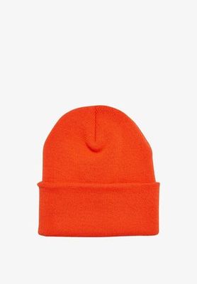 Yupoong Heavyweight Beanie Short Blaze Orange