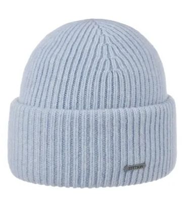 Stetson Classic Uni Wool Beanie Light Blue
