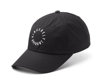 Sincerely Baseball Cap Black  - Upfront