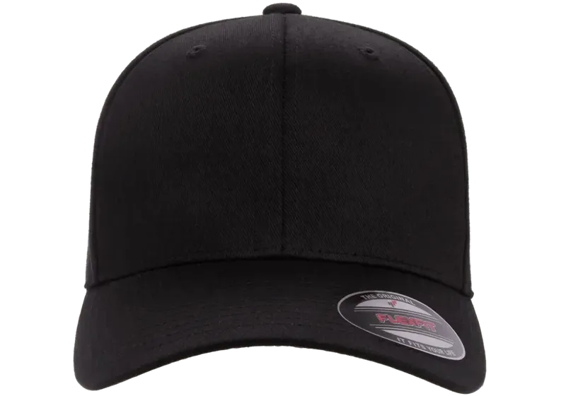 Flexfit Organic Cotton Black Cap - Flexfit