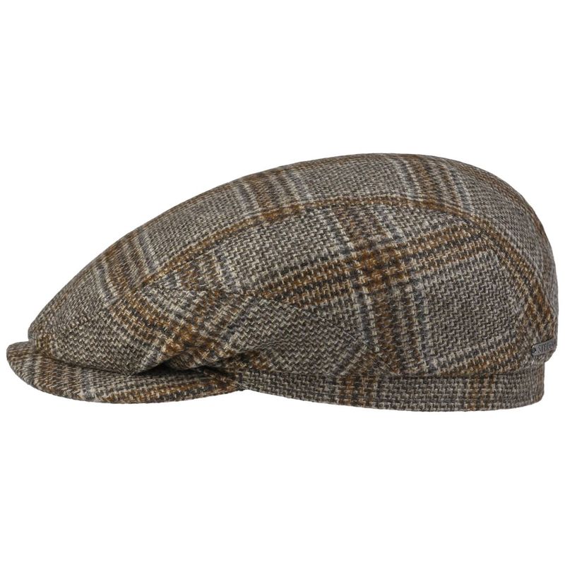 Stetson Driver Cap Wool/Cashmere Brown-Beige