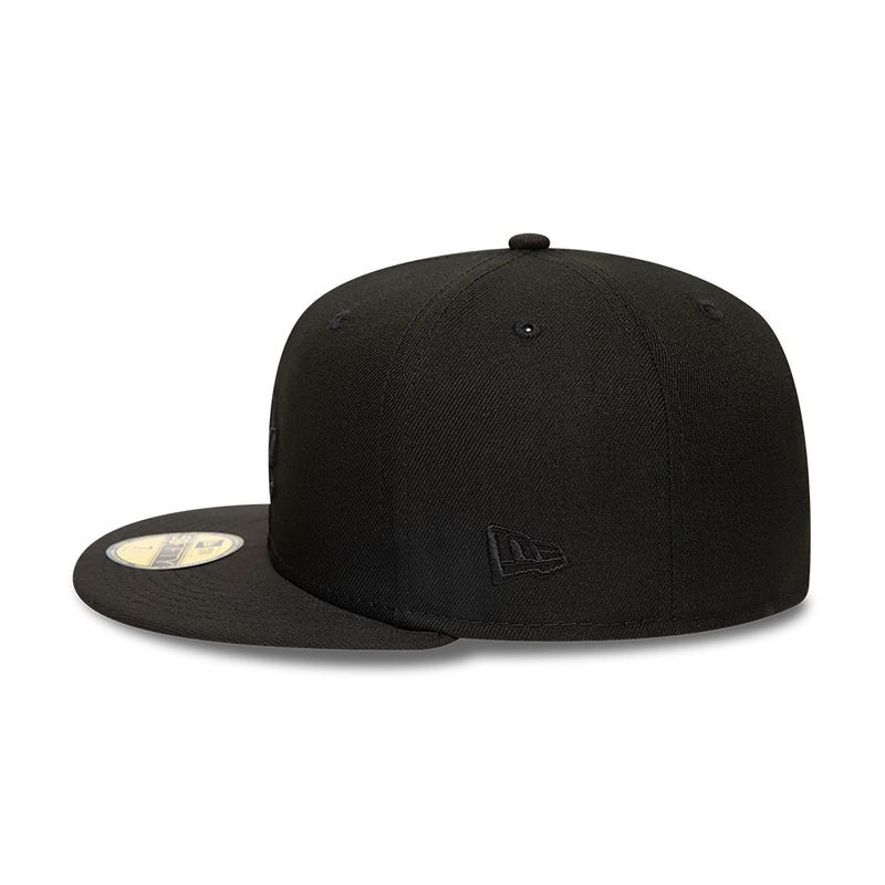 LA Dodgers League Essential Black 59FIFTY Fitted Cap - NOS