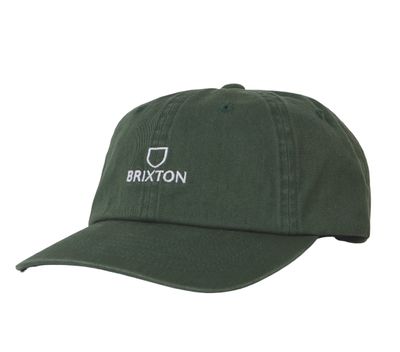 Alpha LP Cap Trekking Green Vintage Wash  - Brixton