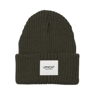 HAZE Fisherman Winter Beanie Army - Upfront