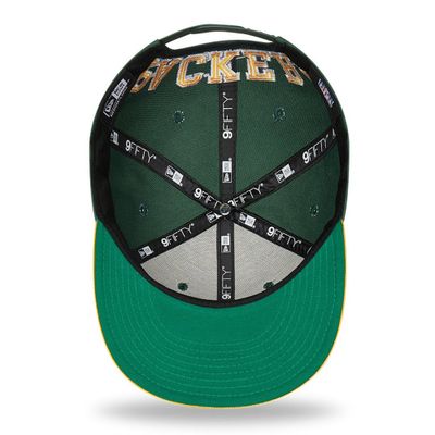 Green Bay Packers Arch Green 9FIFTY Snapback - New Era