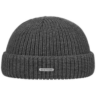 Stetson Nashville Knit Docker Beanie Light Grey Melange
