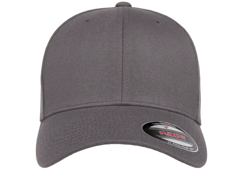 Baseball Premium Wool Blend Flexfit Keps Grey 6477 - Flexfit