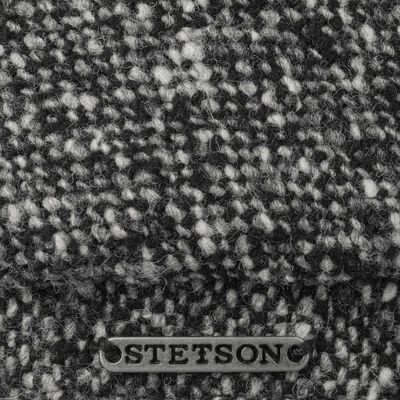 Brooklin Donegal Flat Cap Black/White - Stetson