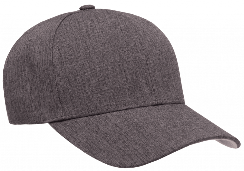 Flexfit® Heatherlight Dark Grey Melange Cap - Flexfit/Yupoong