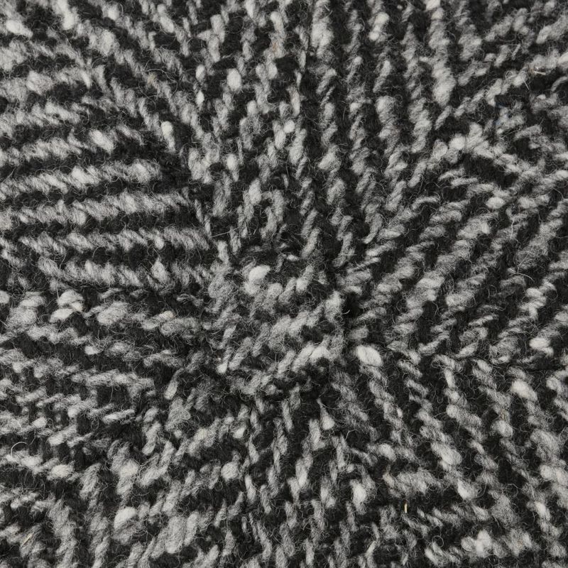 Hatteras Herringbone Wool Black/Grey - Stetson