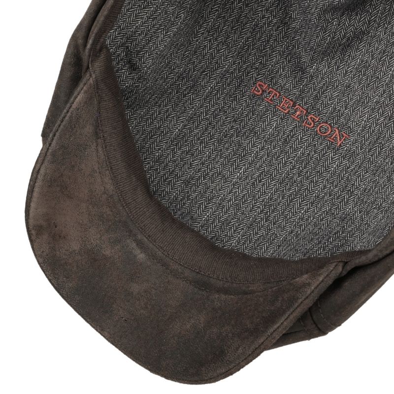 Stetson 6-Panel Cap Pigskin Chocolate