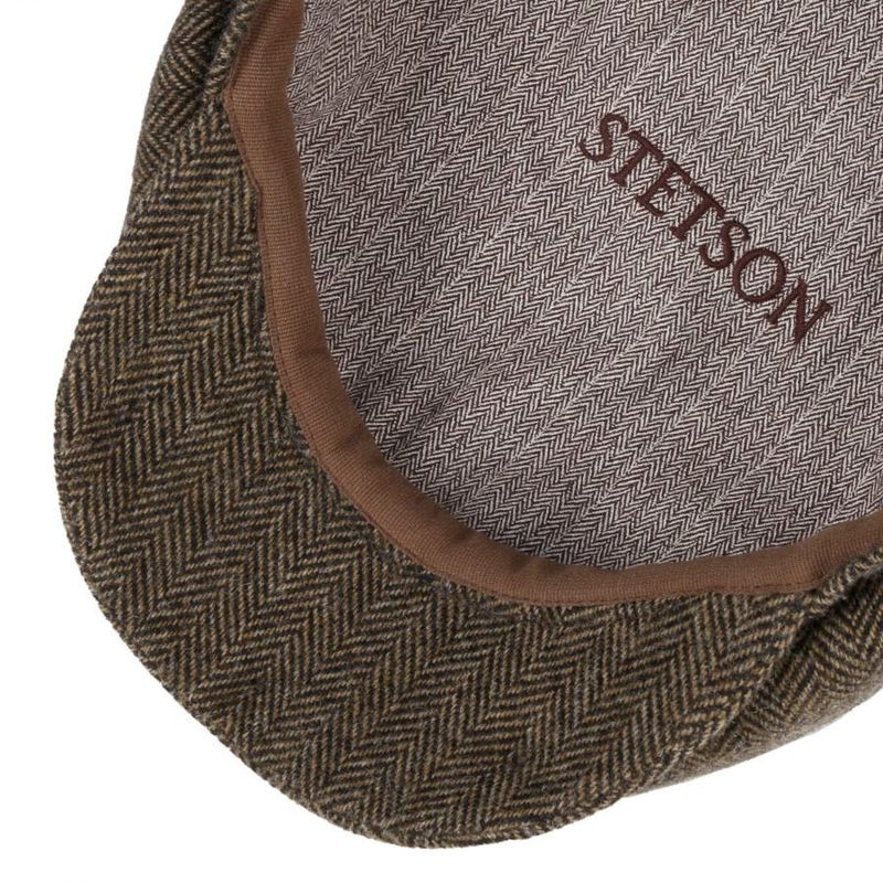 Hatteras Classic Wool Herringbone Brown/Black - Stetson