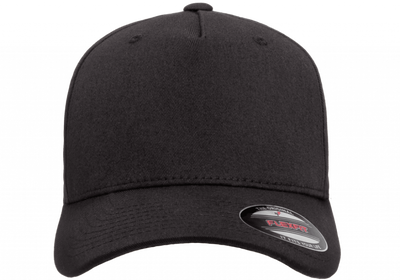 Flexfit 5-Panel Premium Black 6560 - Yupoong