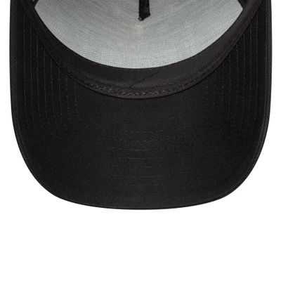 New Era Tonal Patch Black 9FORTY A-Frame Trucker Adjustable Cap