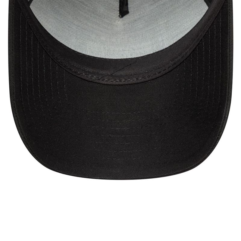 New Era Tonal Patch Black 9FORTY A-Frame Trucker Adjustable Cap