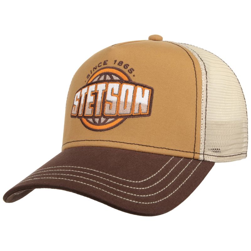 Stetson Trucker Classic Globe Brown