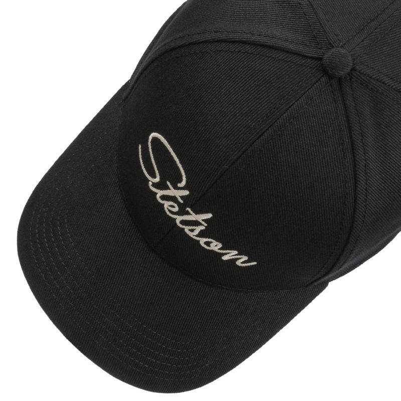 Stetson Baseball Classic Lettering Black