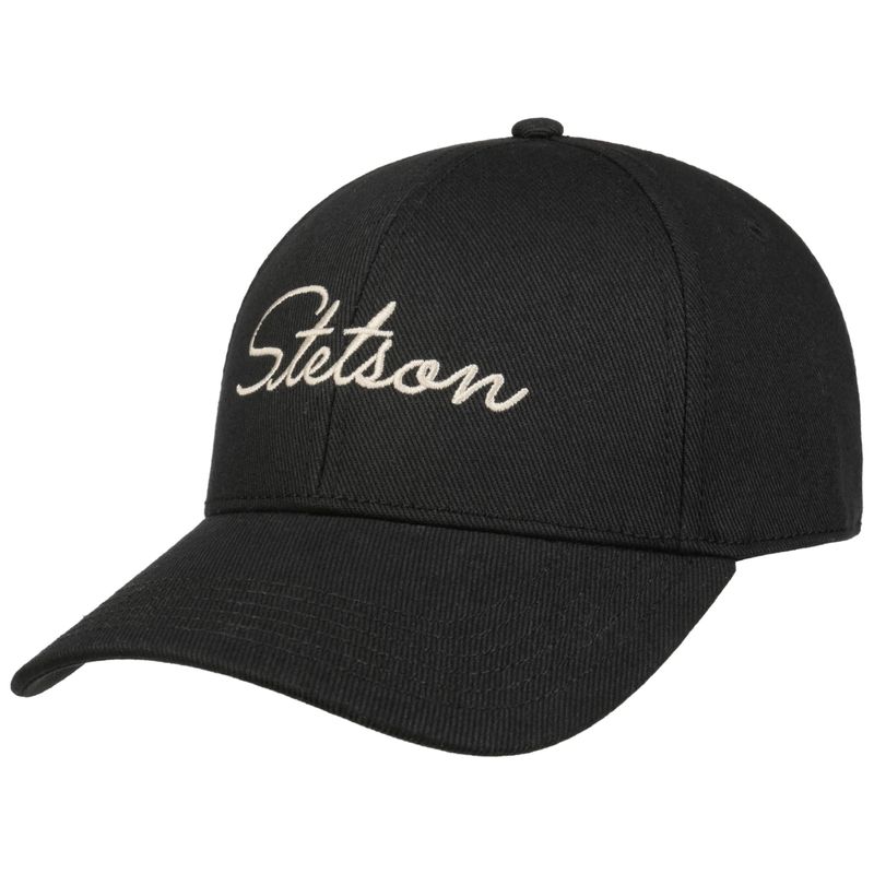 Stetson Baseball Classic Lettering Black