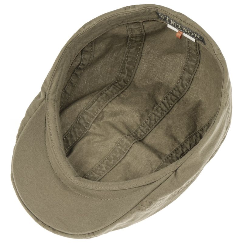 Ivy Cap Delave Organic Cotton Olive - Stetson