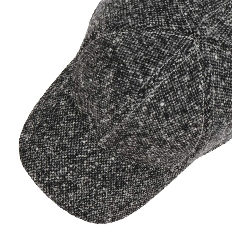 Classic Donegal Tweed Black/White Cap - Stetson