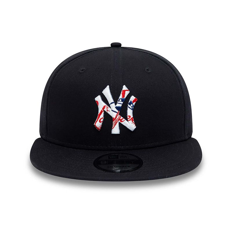 New York Yankees Team Infill Logo Navy 9FIFTY Snapback - New Era