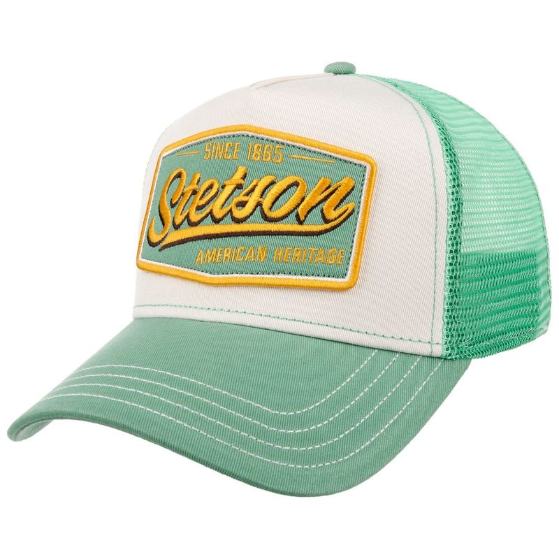 Trucker Cap Vintage Mint/Offwhite - Stetson