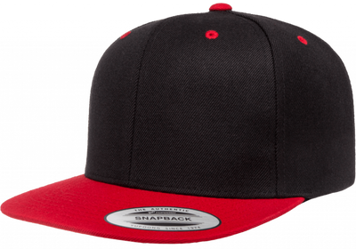 Snapback Keps Red/Black 6089MT - Yupoong