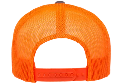 Retro Trucker 2-Tone Charcoal / Neon Orange -Yupoong