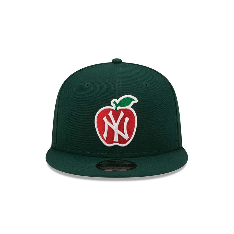 New York Yankees Apple Dark Green 9FIFTY Snapback - New Era