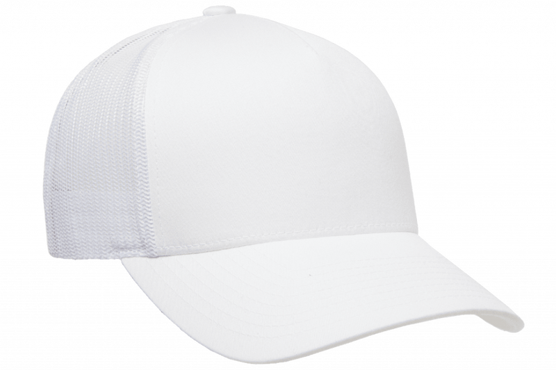 Trucker Flexfit Retro White 6506 - Flexfit/Yupoong