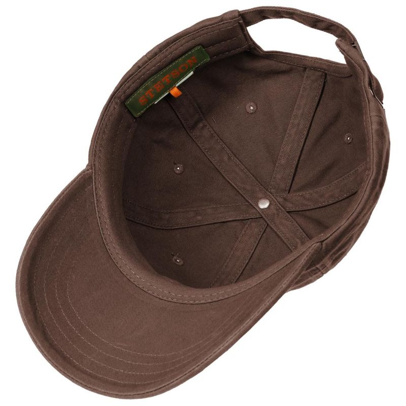 Rector Baseball Cap Cotton Brown - Stetson