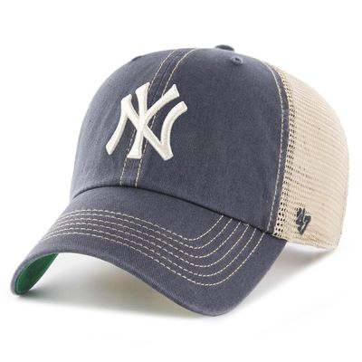 47 Brand New York Yankees Trawler Clean Up Vintage Navy