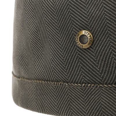 Army Cap Herringbone Mud/Black Stetson