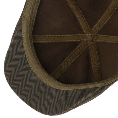 Duck Cap Herringbone Mud/Black Stetson