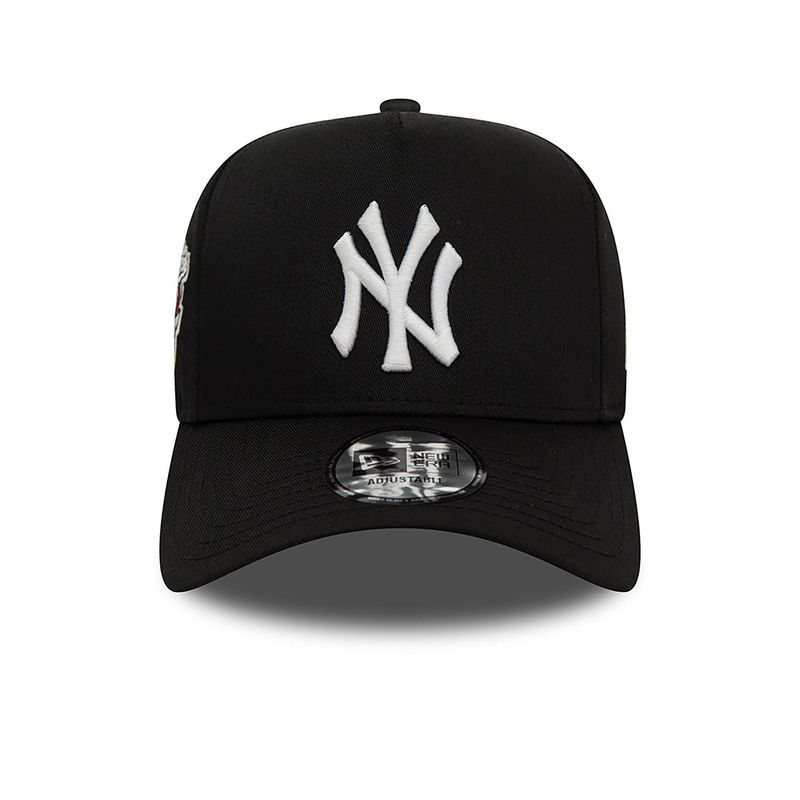 New York Yankees World Series Patch Black 9FORTY E-Frame Adjustable Cap -  New Era