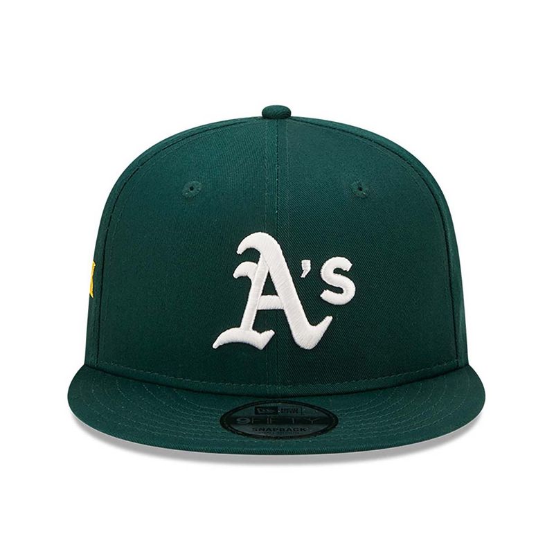 Oakland Athletics Side Patch TEAM Green 9FIFTY Snapback Cap