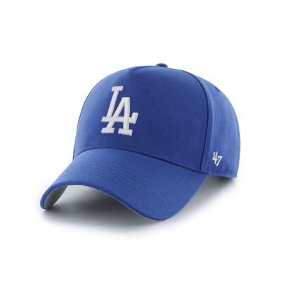 Kids Los Angeles Dodgers Keps Raised Basic MVP Royal Adjustable - 47 Brand
