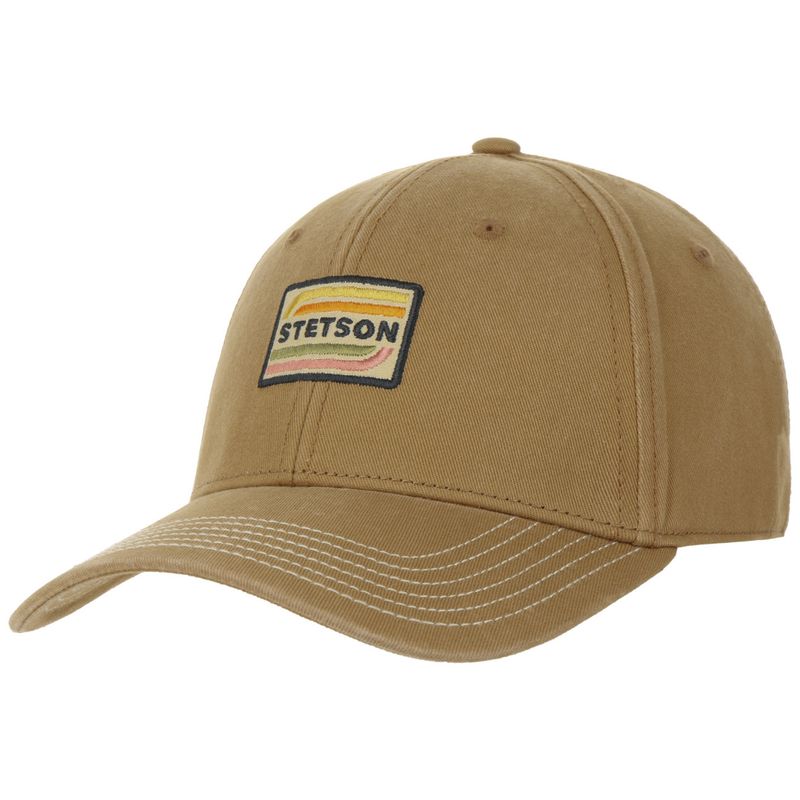 Lenloy Baseball Cap Cotton Beige -  Stetson