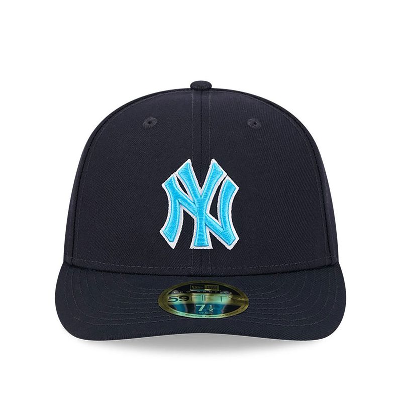 New York Yankees MLB Father's Day 2024 Navy Low Profile 59FIFTY Fitted Cap