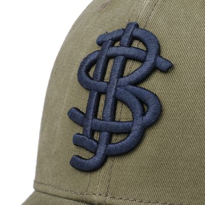 Stitched Logo Baseball Cap Green UPF 40+  - Stetson