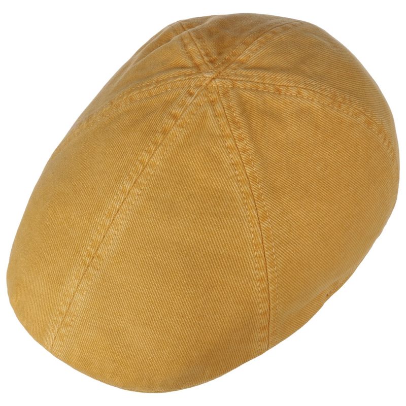 Texas Soft Vintage Cotton Flat Cap - Yellow - Stetson