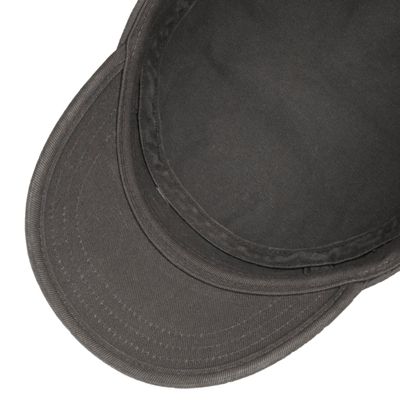 Stetson Army Cap Cotton Dark Grey