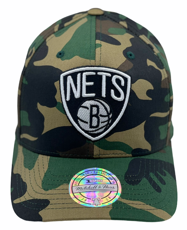 Brooklyn Nets Black/White Camo - Mitchell & Ness - Fri Frakt