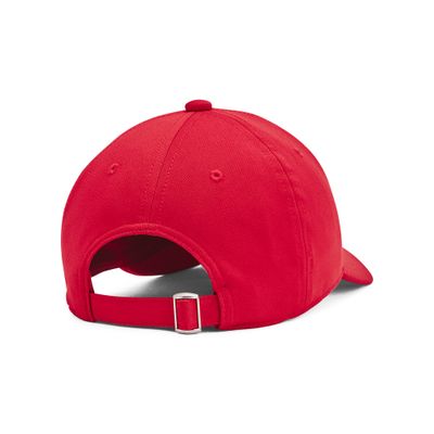 Boy's Blitzing Adj. Cap Red - Under Armour