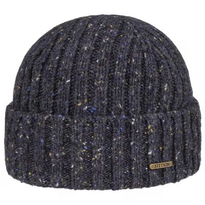 Donegal Beanie Hat Blue with Cuff - Setson