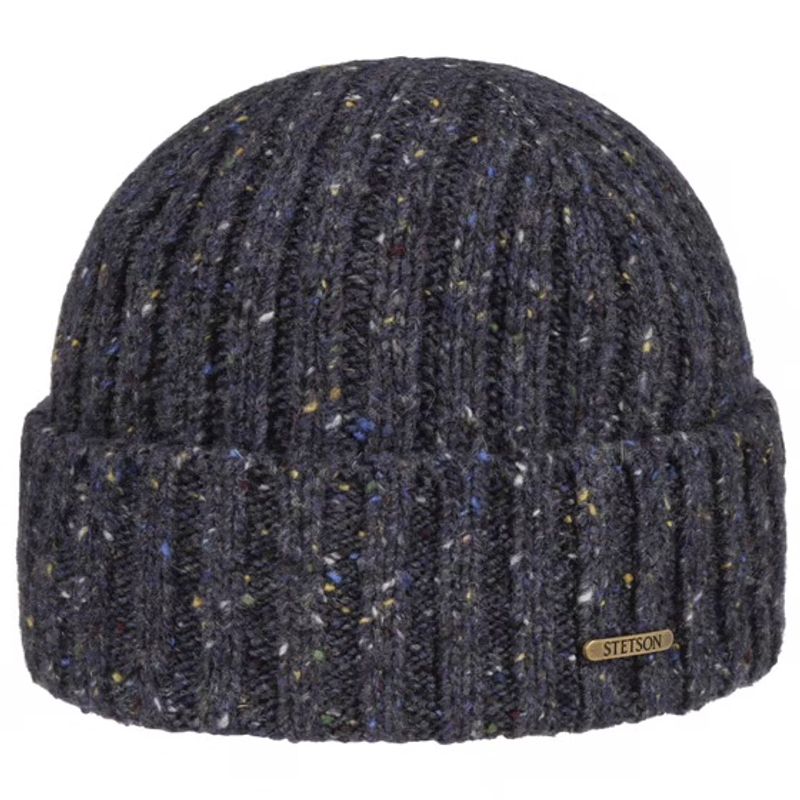Donegal Beanie Hat Blue with Cuff - Setson
