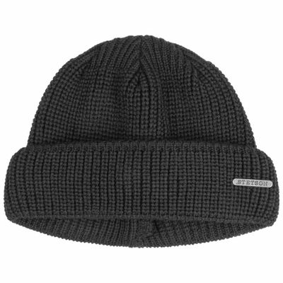 Stetson Nashville Knit Docker Beanie Black